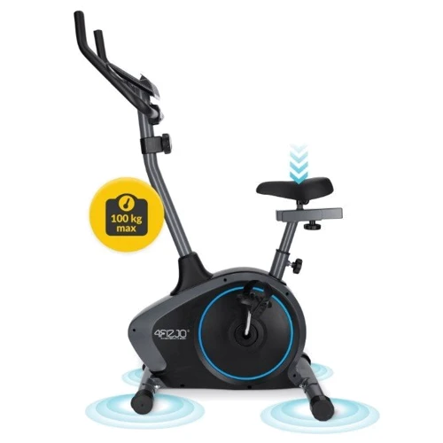 Велотренажер 4FIZJO Evo+ TBIKE04 Black/Blue (TBIKE04)