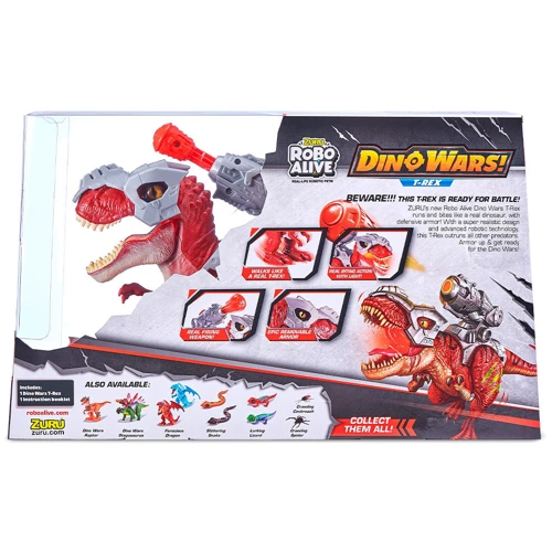 Интерактивная игрушка Robo Alive - Боевой Тираннозавр (7132): Тип животное
