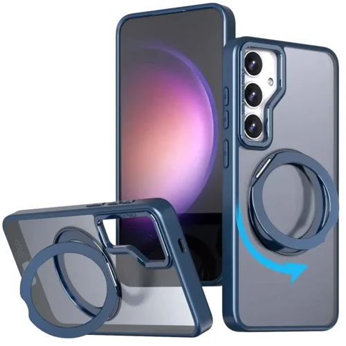 Чехол для телефонов Epik Aura Fold Blue for Samsung S721 Galaxy S24 FE