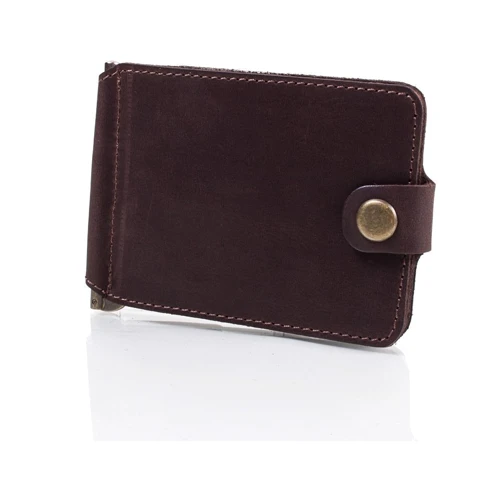 Мужской зажим для денег DNK Leather коричневый (DNK-Clamp-trifle-Hcol-F): Страна производитель Украина