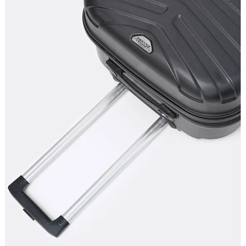 Чемодан Ricco Grande L black (T15002black-L): Материал Пластик