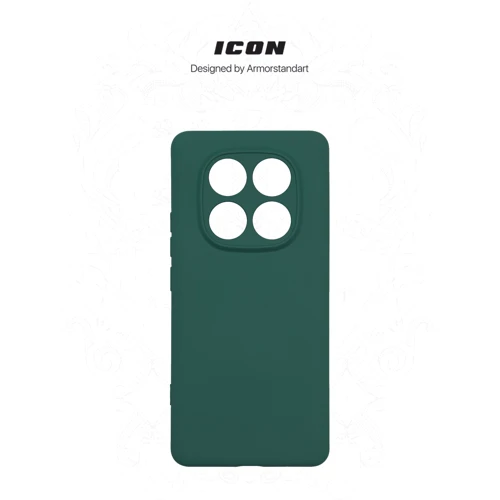 Чехол для телефонов ArmorStandart ICON Case Camera cover Dark Green for Xiaomi Redmi Note 14 Pro 4G (ARM86878)