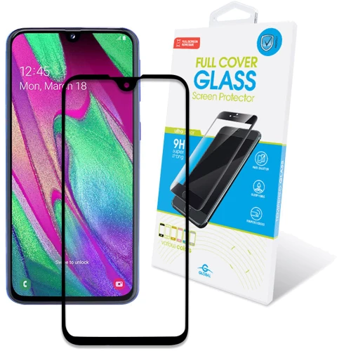 

Global Tempered Glass Full Glue Black for Samsung A405 Galaxy A40