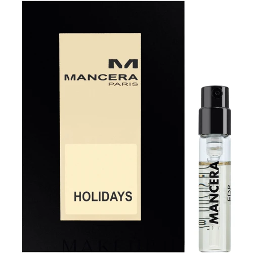 Парфюмированная вода Mancera Holidays 2 ml