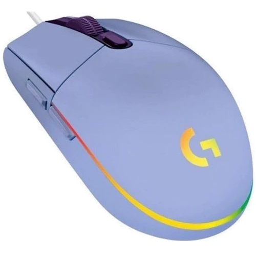 Мышь Logitech G102 Lightsync USB Lilac (910-005854, 910-005857): Интерфейс подключения USB