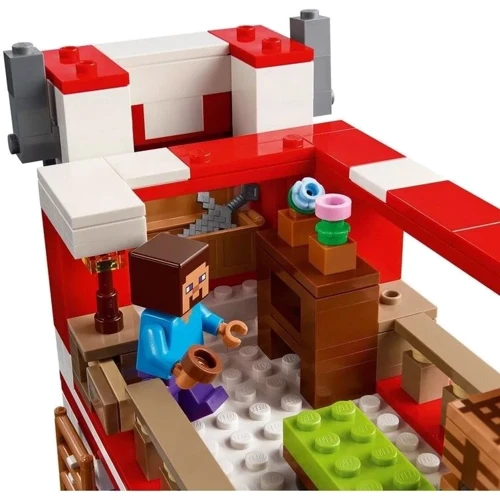 Конструктор LEGO Minecraft Грибний будинок 500 деталей (21270) фото 5
