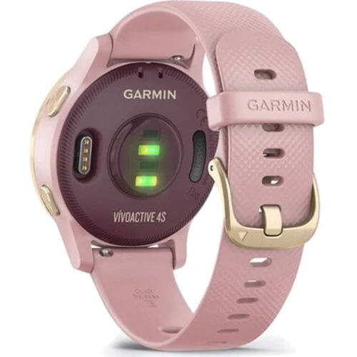 Смарт-часы Garmin Vivoactive 4S Light Gold Stainless Steel Bezel with Dust Rose Case and Silicone Band (010-02172-31): Операционная система Проприетарная