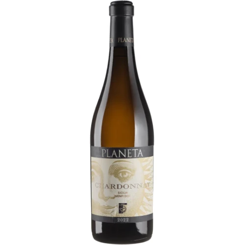 Вино Planeta Chardonnay 2022 сухе біле 13.5 % 0.75 л (BWT2798)