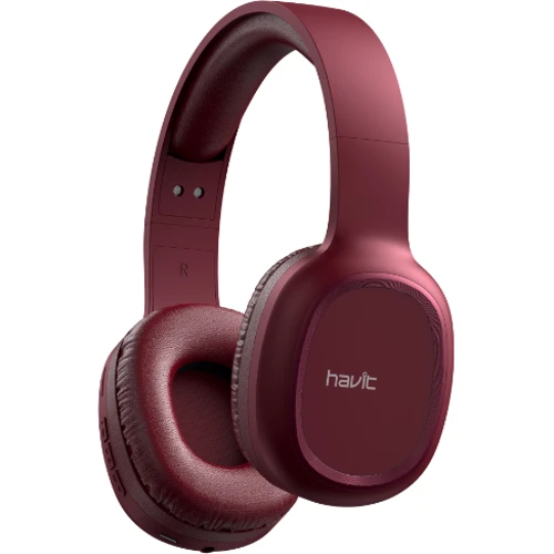 Наушники Havit HV-H2590BT Pro Red: Тип крепления оголовные