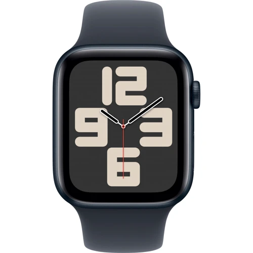 Apple Watch SE 2 2024 44mm GPS Midnight Aluminum Case with Midnight Sport Band - S/M (MXEJ3QH/A) UA: Материал корпуса Алюминий