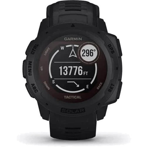 Смарт-часы Garmin Instinct Solar Tactical Edition Black (010-02293-03): Материал ремешка силикон