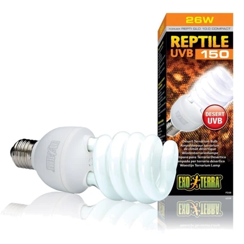 

Лампа Exo-tera Repti Glo 10.0/26W=UVB150 Е27 (15561221894)