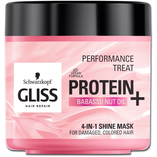 

Schwarzkopf Gliss Kur Performance Treat 400 ml Маска 4-в-1 "Блеск" для поврежденных, окрашенных волос