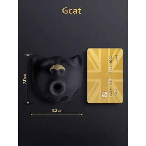 Вакуумный стимулятор клитора Gvibe Gcat Black