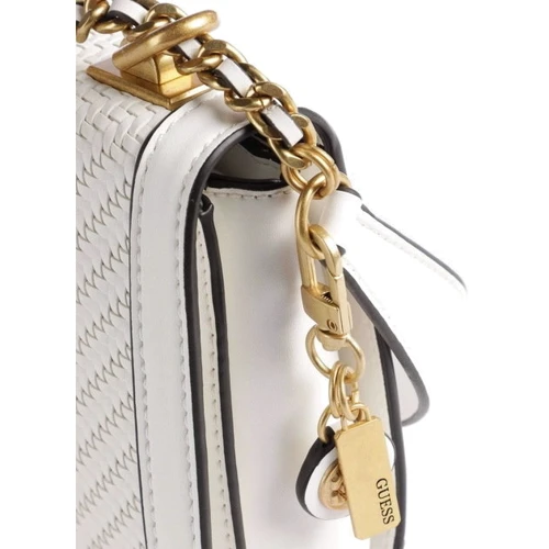 Женская сумка через плечо GUESS ABEY CONVERTIBLE XBODY FLAP белая (HWWA8558190-WHI): Пол Женский