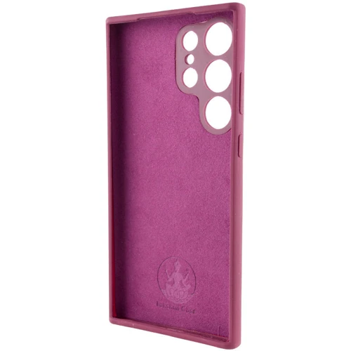 Чохол для телефона Lakshmi Premium Silicone Case з Logo Full Camera Plum Samsung S928 Galaxy S24 Ultra: Матеріал силикон
