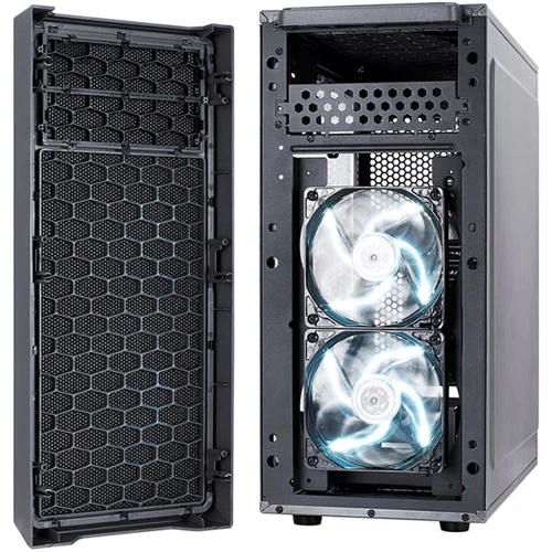 Корпус Fractal Design Focus G Gunmetal Gray (FD-CA-FOCUS-GY-W): Форм-фактор материнской платы ATX/MicroATX/Mini-ITX