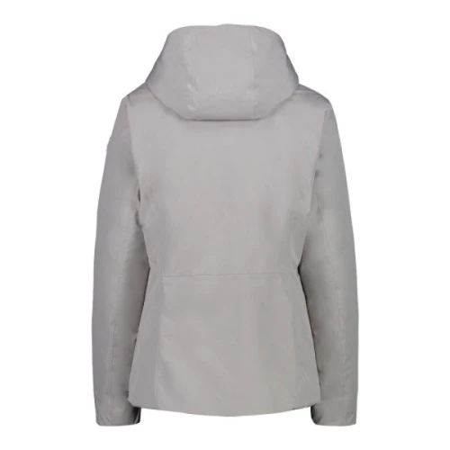 Куртка CMP Woman Reverse Jacket Fix Hood 30K3606-A219 48 (40) серая демисезон с капюшоном: Сезон Демисезон