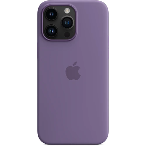 Чохол для iPhone Apple Silicone Case з MagSafe Iris (MQUQ3) для iPhone 14 Pro Max: Тип чохла накладка на заднюю часть