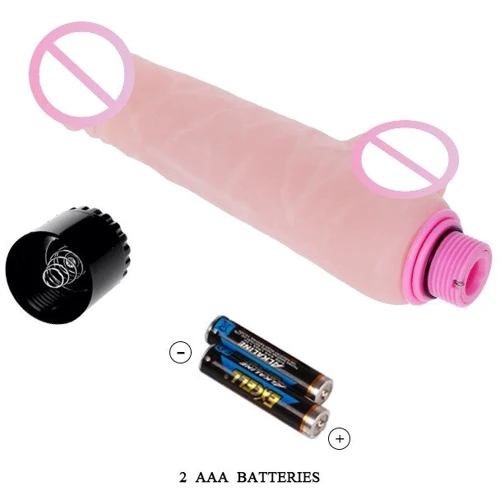 Вибратор The Realistic Cock Vibrator Flesh 24 см