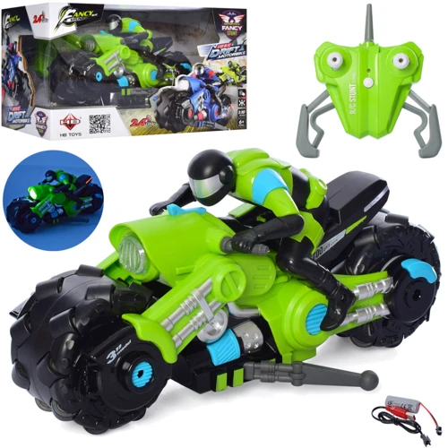 Мотоцикл на радіокеруванні HB Toys із фігуркою (MK10A02)