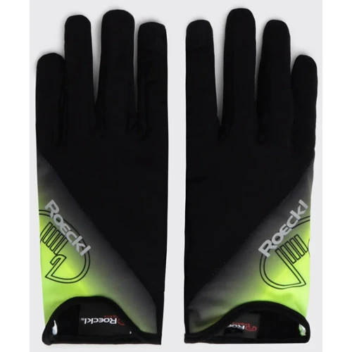Мужские перчатки Roeckl Cross-Over/Running Jano 8.5 black/yellow черные (3603-002-002.)