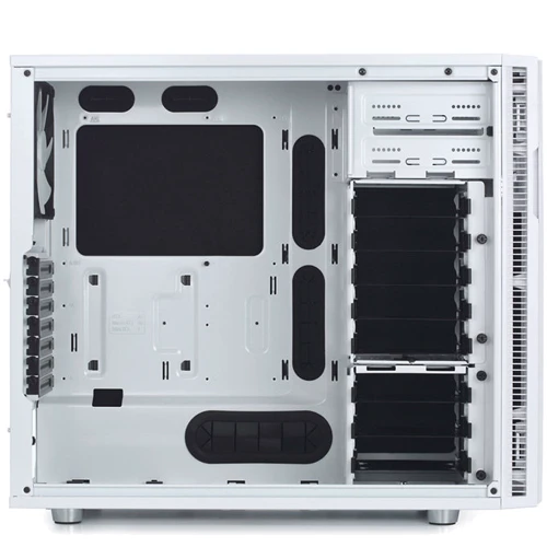 Корпус Fractal Design Define R5 White (FD-CA-DEF-R5-WT): Материал передней панели пластик