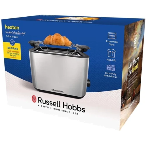 Тостер Russell Hobbs 27390-56 Heaton Brushed 2Slice фото 7