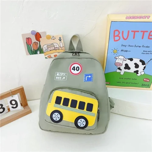Дитячий рюкзак Evo-kids Small Bus Green (2418-7 Green Bus): Вікова група от 2 до 7 лет