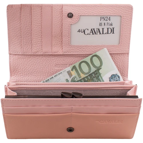Жіночий гаманець 4U Cavaldi рожевий (DNKPN24-RSN-pink): Тип Гаманці