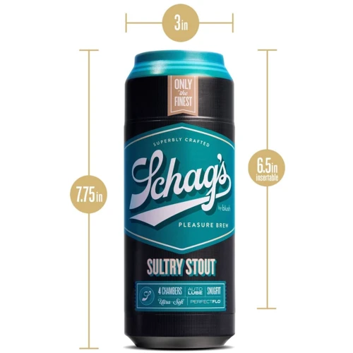 Мастурбатор Schag's by Blush - Sultry Stout Masturbator - Frosted