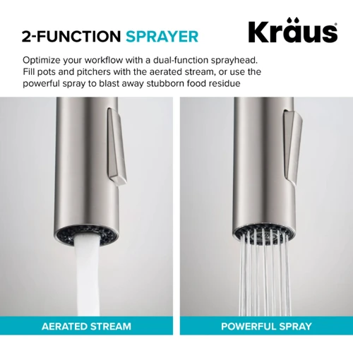 Смеситель для кухонной мойки Kraus KPF-2820MBSFSB