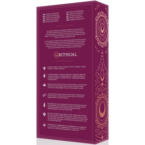 Вибратор для зоны G Rithual Kriya (розовый)