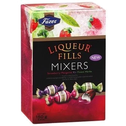Конфеты "Liqueur Fills Mixers" Fazer, 150г (EDH6416453072770)