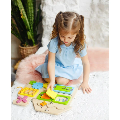 Бізіборд Vladi Toys Будиночок ZB3001-02 (укр)