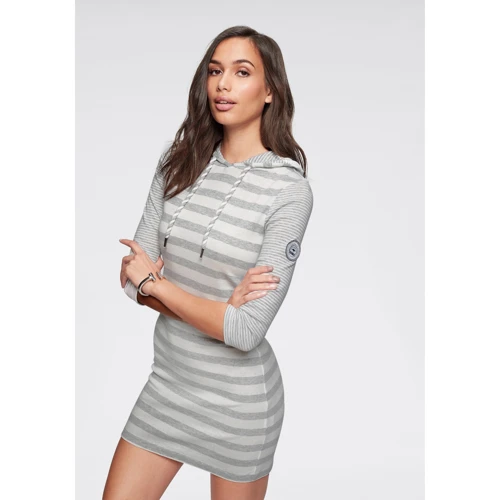 Сукня KangaROOS 22225845 42-44 сіре спортивне короткий міні