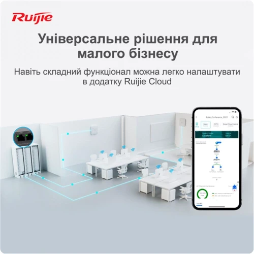Маршрутизатор Wi-Fi Ruijie Networks RG-EG209GS фото 6