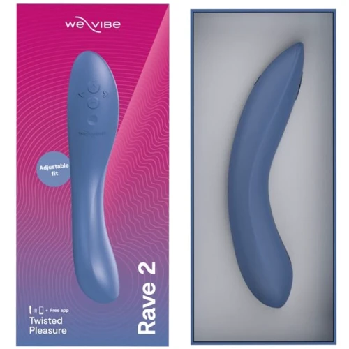 Вибратор We-Vibe Rave 2 Twisted Pleasure Blue