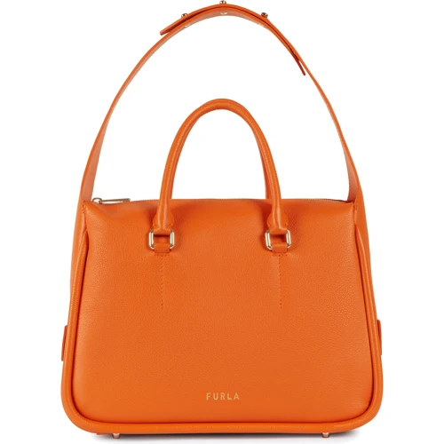 Жіноча сумка тоут Furla Ester M Boston Bag Barifet помаранчева (BARIFETVOD000BG600)