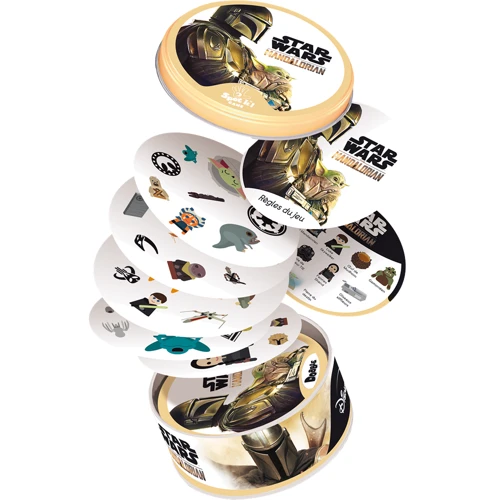 Настольная игра Добль Звездные Войны: Мандалорец (Dobble Star Wars The Mandalorian): Возраст от 6-ти лет