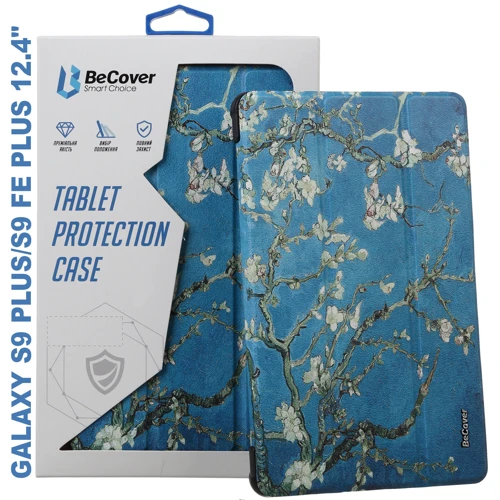 Аксесуар для планшетних ПК BeCover Smart Case Spring для Samsung X810 Galaxy Tab S9 Plus / S9 FE Plus SM-X610/SM-X616B (710383): Колір малюнок