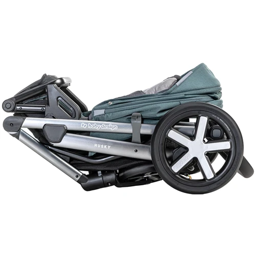 Коляска Baby Design HUSKY XL 207 SILVER GRAY фото 20