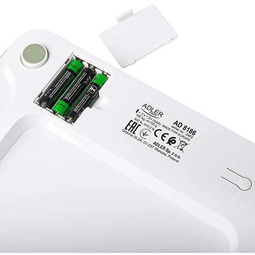 Весы напольные Adler AD 8186 white Smart