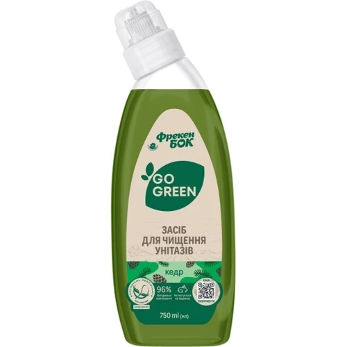 Средство Фрекен Бок Go Green кедр для чистки унитазов 0.75л