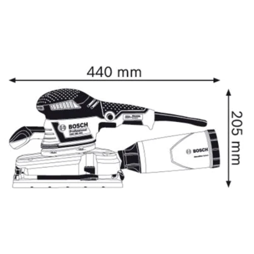 Шлифмашина вибро Bosch GSS 280 AVE (0601292902): Тип машины вибрационная