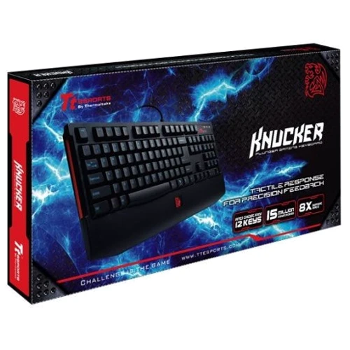 Клавиатура Tt eSPORTS Knucker (KB-KNK008RU): Тип клавиатуры игровая