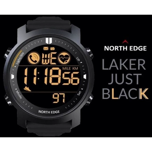 Наручные часы North Edge Laker Black 5BAR 9990: Тип Мужские