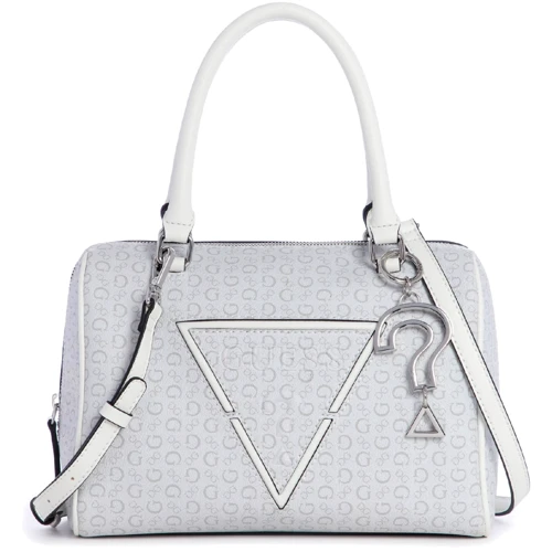 Женская сумка саквояж GUESS белая (GU0510W)