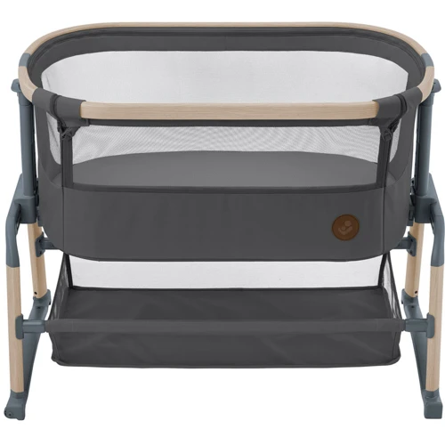 Приставная кроватка Maxi-Cosi Iora Air Beyond Graphite (2121043110): Опускающаяся стенка Есть