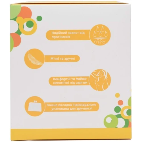 Лактационные вкладыши Baby Team Basic 60 шт (0025)